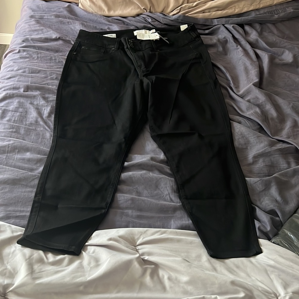 Torrid Size 24, reg inseam, black jeggings, NWT - Picture 4 of 5